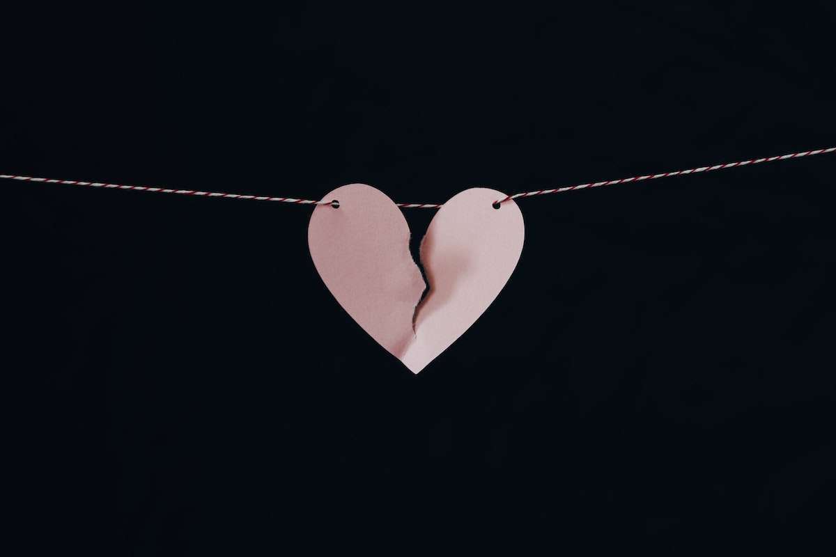 Broken heart on string because of Unhappy Marriage After Baby