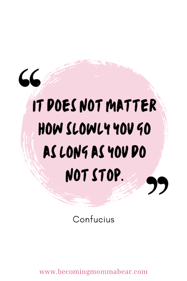 slow progress quote from confucius