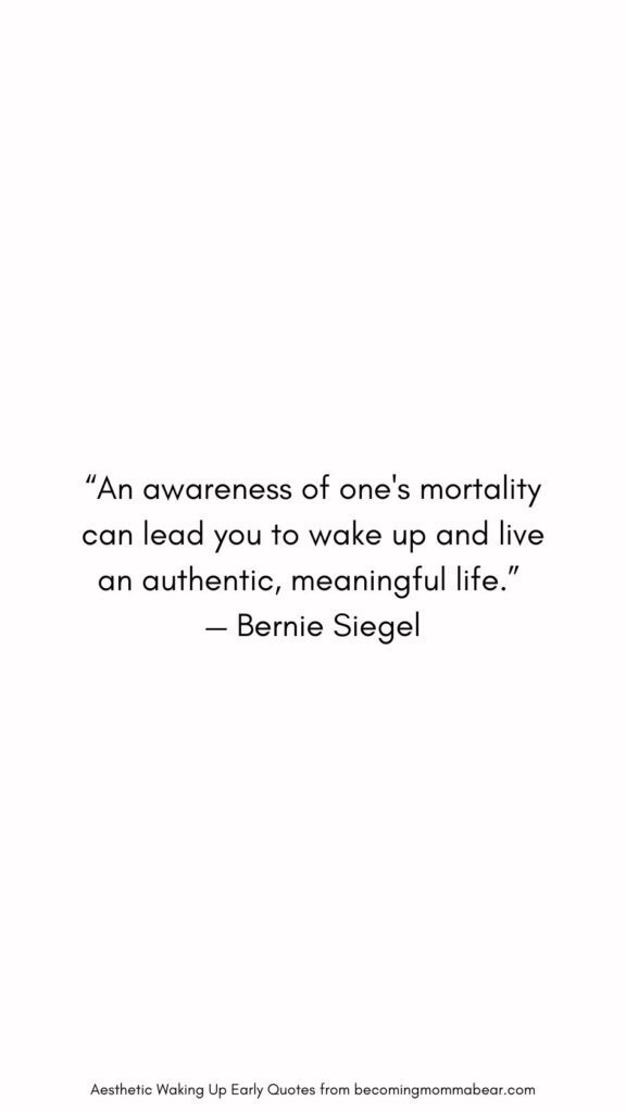 The most powerful Morning Quote