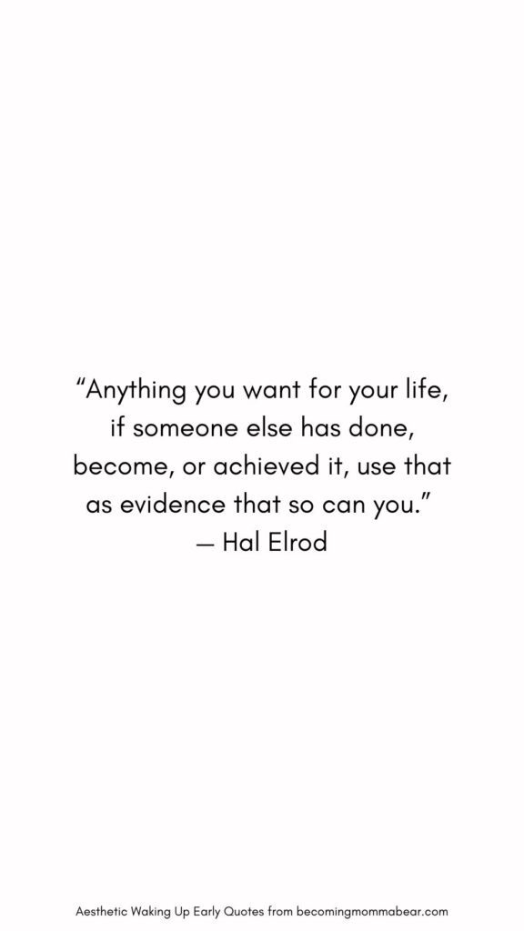 Motivational Quote For Waking Up Early