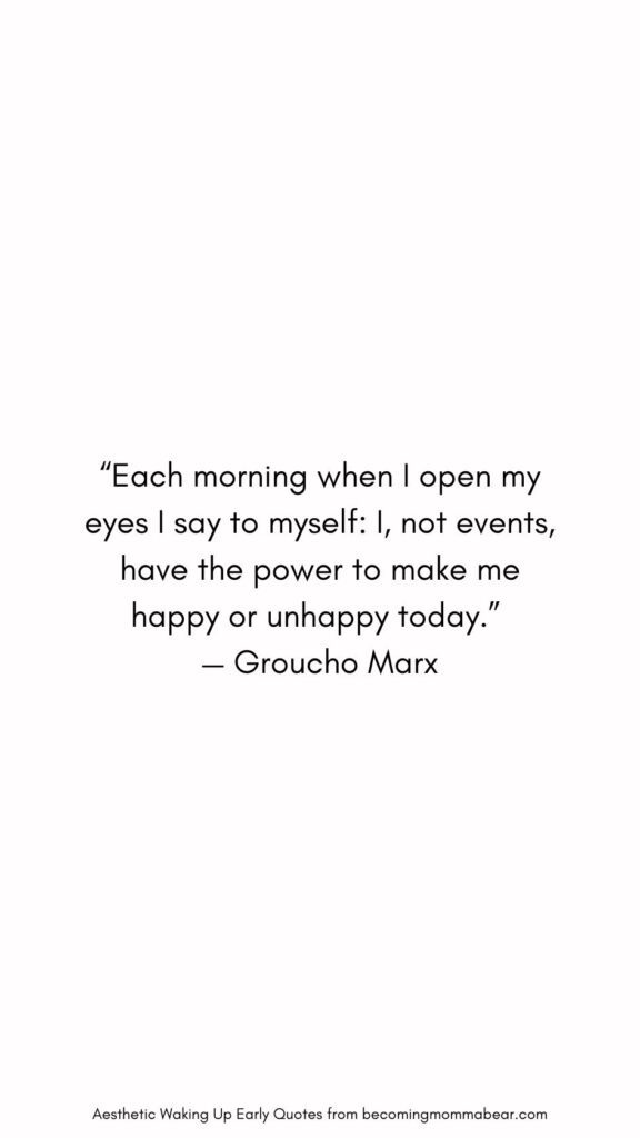 How to Make It a Good Day Thought