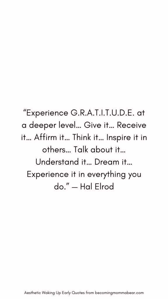 Good Morning Encouraging Quote