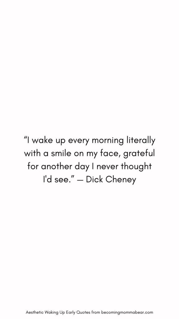 Best Quote About Morning