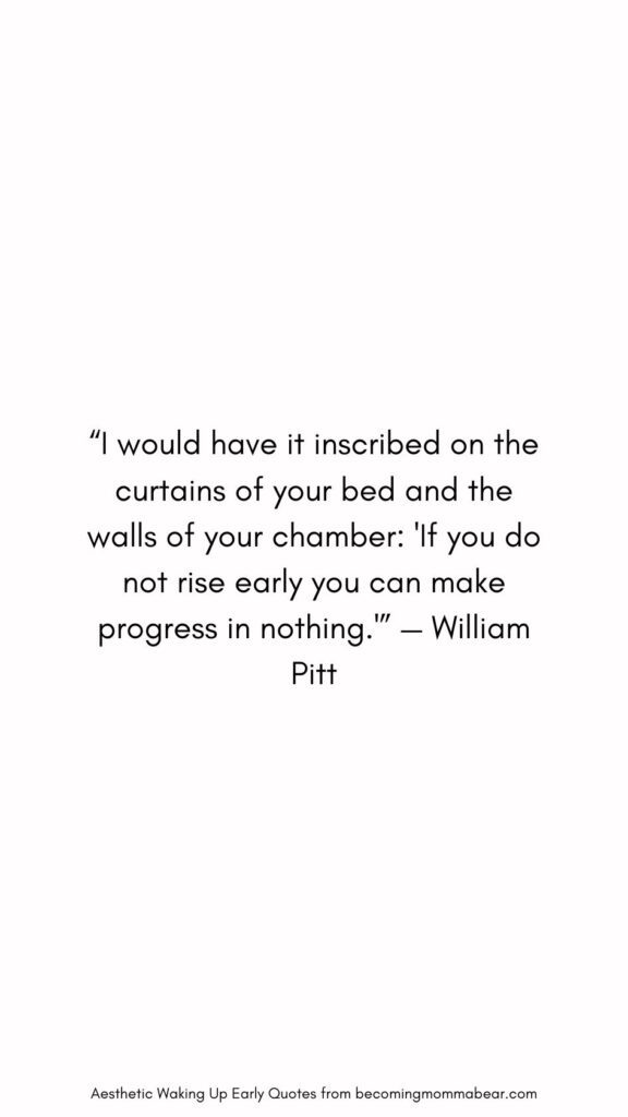 Best Morning Quote On Waking Up Early