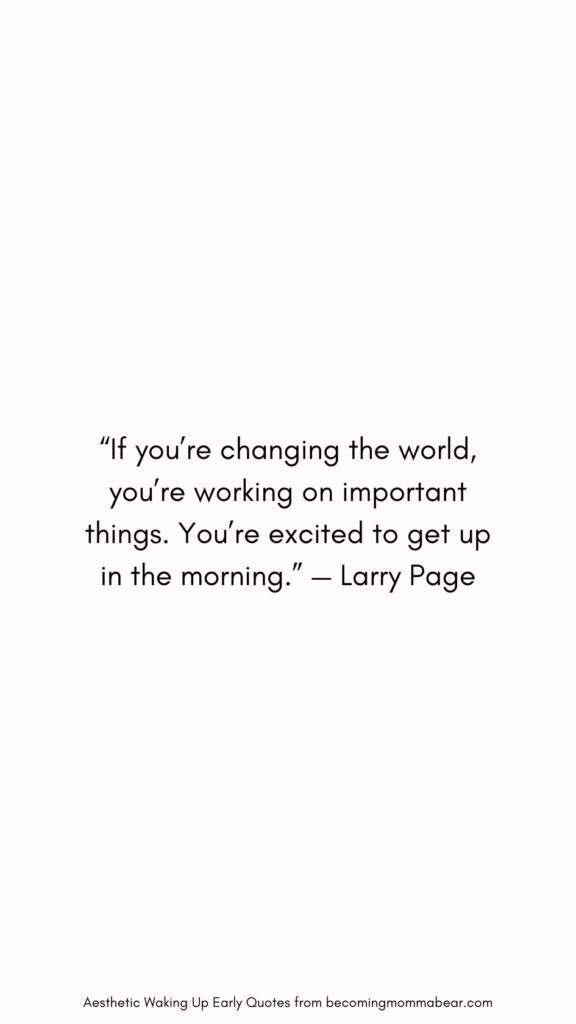 The Best Powerful Morning Quote