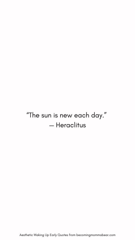 Best Quote About Morning
